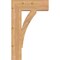 Ekena Millwork Thorton Block Smooth Bracket, Western Red Cedar, 5 1/2"W x 20"D x 32"H BKT06X20X32THR05SWR - alternate 4